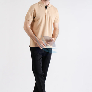 Polo de Alta Calidad para Hombre, 100% Algodón, Tallas Grandes, Elegante, con Estampado Personalizado Bordado, Camiseta Polo Informal - Product Image 2