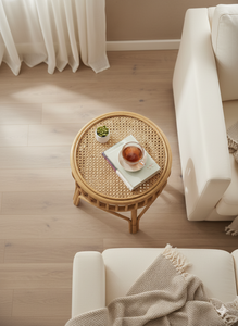 Mesa auxiliar tejida ecológica tradicional hecha a mano para el dormitorio de la sala de estar | Uso escolar precio barato - Product Image 3