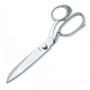 Ciseaux de couture en acier inoxydable Ciseaux de couture professionnels Ciseaux de coupe de tissu ménager finis polonais - Product Image 1