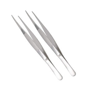 Pince à tissu DeBakey en acier inoxydable Finition Dall 7 3/4 pouces Droite 19.7 cm Large Conseils Instruments chirurgicaux - Product Image 1