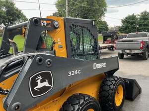 2023 John Deere รถตักขนาดเล็ก324g รถตักดินขนาดเล็กด้านหน้า2ตันแบริ่ง5ตันรถตักมือสอง - Product Image 6