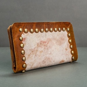 LW Women's Genuine Leather Large Capacity Brand <b>Wallet</b> Long Style Card Holder Zipper Hand Purses for Ladies - Product Image 3