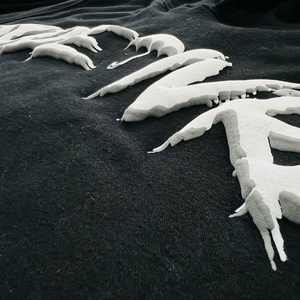 เสื้อฮู้ดผ้าฟลีซผ้าฝ้าย100% สำหรับอุตสาหกรรมอย่างรวดเร็วเสื้อผ้าแนวสตรีทกันรอยยับสำหรับฤดูหนาวปรับแต่งซิปได้ - Product Image 5