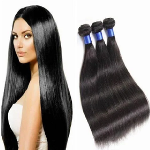 Haute qualité 100% Vietnam Remy Extensions de cheveux humains couleur naturelle extrémité épaisse cuticule alignée naturel droit en vrac russe - Product Image 1