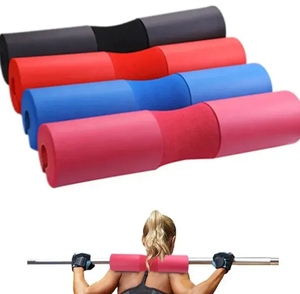 Barbell แผ่นโฟมยางรองป้องกันไหล่, คุณภาพสูงใช้ได้ทั่วไปสำหรับ lunges squats สะโพก thrusts อุปกรณ์ฟิตเนส - Product Image 2