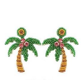 Boucles d'oreilles en perles de style Bollywood, multicolores, brodées à la main, pour femmes, bijoux de fête festifs au meilleur prix - Product Image 6
