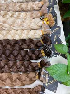 Vietnam Cabello humano 100% Virgen Remy Nano anillo Extensión de cabello de lujo doble dibujado de alta calidad - Product Image 3