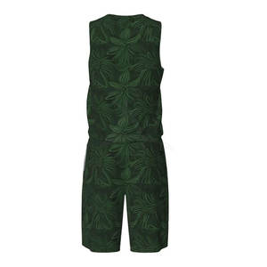 Meilleures ventes de tenues de basketball personnalisées pour hommes, ensembles de style, grande taille, respirant, haute qualité, 100% polyester - Product Image 6