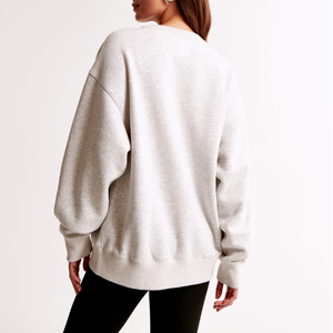 Custom <b>Women</b> Winter Sports Apparel Collegiate Varsity Mock Neck Front Go Team Graphic Eco-Friendly Fleece Sweatshirt Pullover - Product Image 6