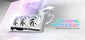 M S I Ge Force R T X 5070 Ti 16G GAMING TRIO OC BLANC Graphique de jeu ics Ca rd G P U Cartes vidéo pour PC de bureau de jeu - Product Image 5