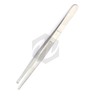 Pince à tissu de pouce 5.5 pouces 2X3 dents en acier inoxydable de qualité allemande pince à épiler chirurgicale pince à pouce Instruments médicaux dentaires - Product Image 3