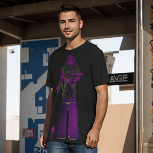 เสื้อยืดฟิตเนสออกแบบ T6X เฮาธาเข้ารูปถักด้วยน้ำหนัก180กรัมยาวสั้นเปล่าพิมพ์ลายโลโก้ - Product Image 4