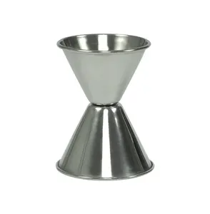 Cocktail Jigger Stainless Steel Shot Glass Measuring Cup for Home Bar for single piece and customized size
