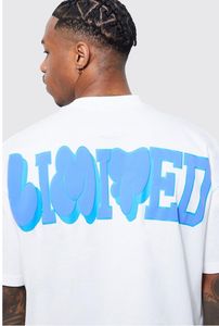 Personalizado para hombre Puff Imprimir Streetwear Tee OEM Fábrica de algodón de gran tamaño T Shirt 3D Raised Logo Design Shirt - Product Image 6