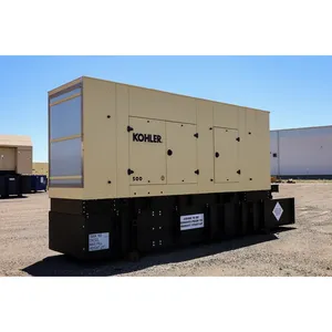 Generador Industrial Diésel Trifásico de 500kW, Salida 120/208V, Resistente a la Intemperie, Energía de Respaldo Comercial SAE - Product Image 2