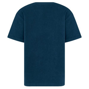 เสื้อยืด100% พรีเมี่ยมสำหรับทุกเพศเสื้อยืดแขนสั้นผ้าคอตตอนลำลองแห้งเร็วระบายอากาศเป็นมิตรกับสิ่งแวดล้อมดีไซน์สีพื้น - Product Image 4