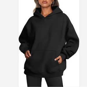 Sweat-shirts et pulls oversize pour femmes, style streetwear, manches longues, pour l'hiver, 100% fibre de bambou - Product Image 1