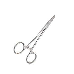 Pinces à aiguilles 5 pouces en acier métallique, pinces chirurgicales, porte-aiguilles Hegar Baumgartner, pinces de salle d'opération - Product Image 2