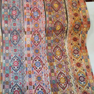 Tela de encaje vestido de lujo tela de encaje con cuentas Mujeres Sudanesas Toub encaje al por mayor - Product Image 3