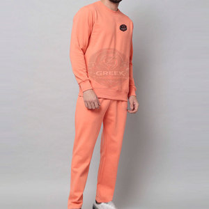 <b>Top</b> Selling Durable Material High Quality Winter Casual Solid Men <b>Sweat</b> Suits 100% Cotton Lightweight Breathable - Product Image 2