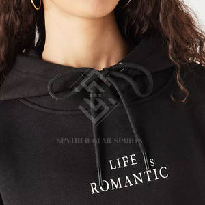 Sudaderas con Capucha Casuales de Invierno para Mujer, Forro Polar Ecológico, Transpirable, Ajuste Cómodo, Logotipo Frontal Personalizado, Colores Personalizables, Alta Calidad - Product Image 4