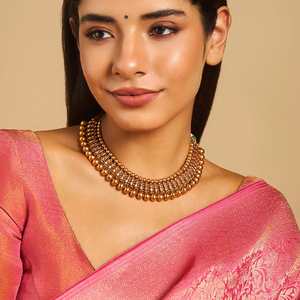 Antique <b>Necklace</b> 173889 with Pearl for Wedding Occasions - Product Image 1