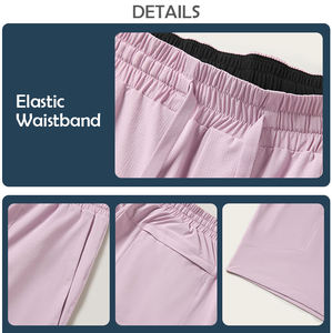 Pantalones Cortos Deportivos para Hombre al por Mayor, Transpirables, de Secado Rápido, Cintura Elástica con Cordón, Estilo Casual para Gimnasio y Fitness - Product Image 3