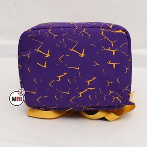 Sac de voyage à bandoulière sublimé OEM ASU ALCORN sac à dos de sublimation en gros sac à dos violet et doré pour sacs polochons unisexes - Product Image 5