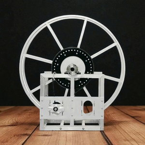 Équipement de service d'essence de conception de 2 pouces avec 1 an de garantie OEM ODM 12V 500W Enrouleur de tuyau simple Vietnam en aluminium naturel - Product Image 2