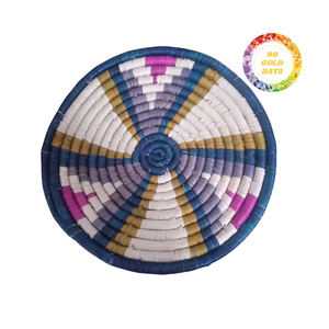 Decorative round and rectangular seagrass mats hand-<b>braided</b> in Vietnam for retailers sourcing eco-materials and home <b>accessories</b> - Product Image 1