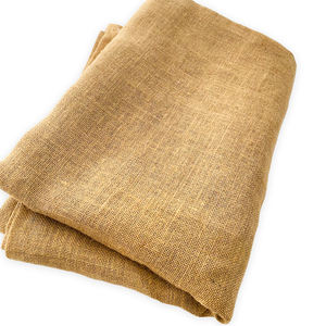 Nappe de Jute tissée naturelle rustique écologique réutilisable Durable pour les banquets de maison de fête de mariage à manger - Product Image 4