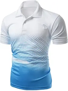 OEM Polo sublimé imprimé de logo personnalisé polos personnalisés pour hommes Polo pour hommes grande taille - Product Image 3