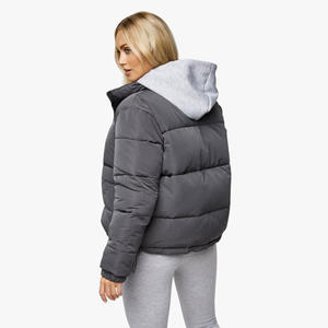 Chaquetas Acolchadas de Invierno para Mujer, Diseño Personalizado 2026, Servicio de Fabricante OEM, Tela Impresa Impermeable, Venta al Por Mayor - Product Image 2