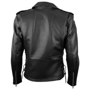 Chaquetas de cuero de invierno personalizadas para hombre Chaquetas de moto con logotipo personalizado para hombre Chaquetas de motorista de alta calidad para hombre - Product Image 6