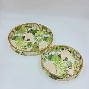 ชุดถาดไม้คุณภาพพรีเมียมทันสมัย กันน้ำ ขัดเงา ปรับแต่งได้ ถาดขนมปัง ถาดบุฟเฟ่ต์ ถาดอบขนม ถาดโรงแรม นูร์ บาบา - Product Image 3