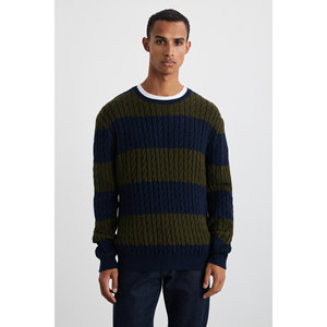 Suéter de Punto con Cuello Redondo Ultra Suave Reciclado para Hombre, Marca GRIMELANGE, Modelo Narvik - Product Image 6