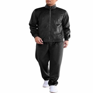 ชุดกีฬาสำหรับผู้ชายวินเทจผ้าซักระบายอากาศได้ดีสีชมพูร้อนแรง - Product Image 4