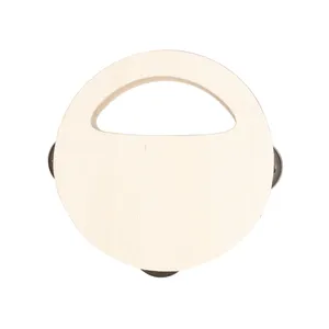 Tamburello in Legno Personalizzato Andex, Strumento Musicale a Percussione - Product Image 1