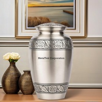 Urne funéraire en laiton massif de haute qualité pour cendres humaines, style adulte, urne funéraire décorative et souvenir, fabricant