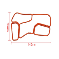 Joint en caoutchouc de base du refroidisseur d'huile A2721840280 A2721840080 pour Mercedes-Benz W203 W204 W221 M272, joint de boîtier de filtre à huile moteur