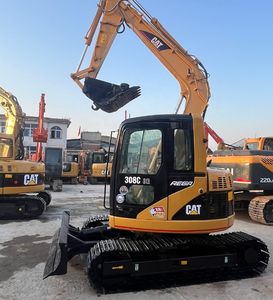 Mini-pelle Cat308c d'occasion de haute qualité Japon Poids de fonctionnement de 8 tonnes Composants sur chenilles-Pompe à moteur pour projets de construction - Product Image 6