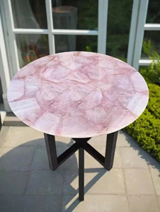 Handcrafted Polished Agate Seal <b>Stone</b> Luxury Home Decor Religious Flower Model Pattern <b>Resin</b> Customized Color High Crafted - Product Image 3