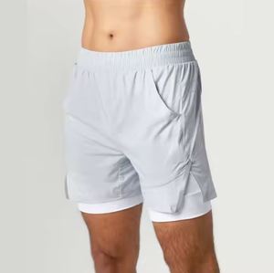 กางเกงขาสั้นผ้าคอตตอนสำหรับผู้ชายทรงพอดีตัวแบบลำลองผู้ผลิต OEM ออกแบบได้ตามต้องการสำหรับฤดูร้อน - Product Image 3