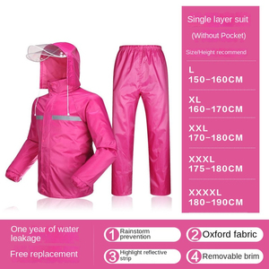 Combinaison de pluie imperméable de haute qualité pour la chasse en plein air, coupe-vent, combinaison de pluie pour le camping et la randonnée, en vente - Product Image 6