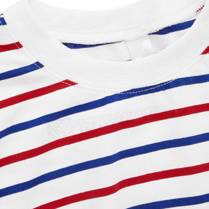 ออกแบบเสื้อครอปท็อปแขนสั้นคอกลมผ้าถักคุณภาพสูงระบายอากาศได้ดีสำหรับผู้หญิง ใส่สบายในช่วงฤดูร้อน - Product Image 3