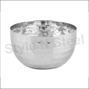 <b>Stainless</b> <b>Steel</b> Round Shape <b>Bowls</b> Serving <b>Bowl</b> Modern <b>Stainless</b> <b>Steel</b> <b>Bowl</b> Collection - Product Image 1