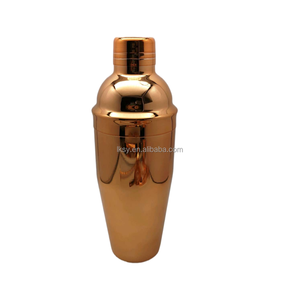 New Popular Fashion Style CE/EU 9-Piece Stainless Steel <b>Cocktail</b> <b>Shaker</b> Set Rose <b>Gold</b> Design Eco-Friendly Custom Logo Service - Product Image 6