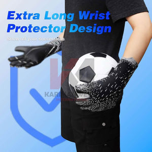 Gants de gardien de but personnalisés OEM pour l'entraînement, les matchs et l'utilisation en club, vente en gros de gants de gardien de but OEM, design respirant en maille légère - Product Image 2