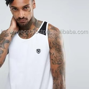 Débardeur de musculation personnalisé ODM, sans manches, t-shirt stringer, sport, entraînement, course à pied, gym, respirant, pour hommes - Product Image 3