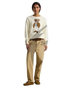 Pull décontracté d'hiver pour femme, qualité supérieure, col personnalisé, 100 % laine, anti-boulochage, boutonnage simple sur le devant - Product Image 1